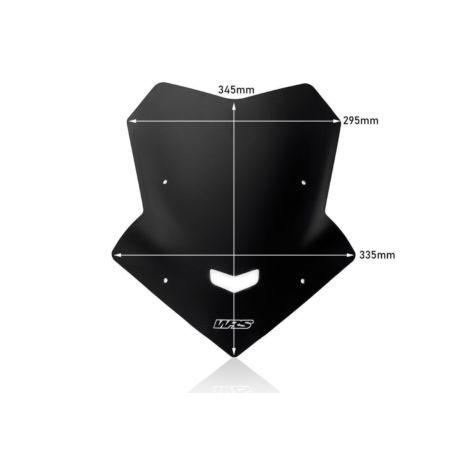 Szyba motocyklowa WRS SPORT YAMAHA MT-10 black
