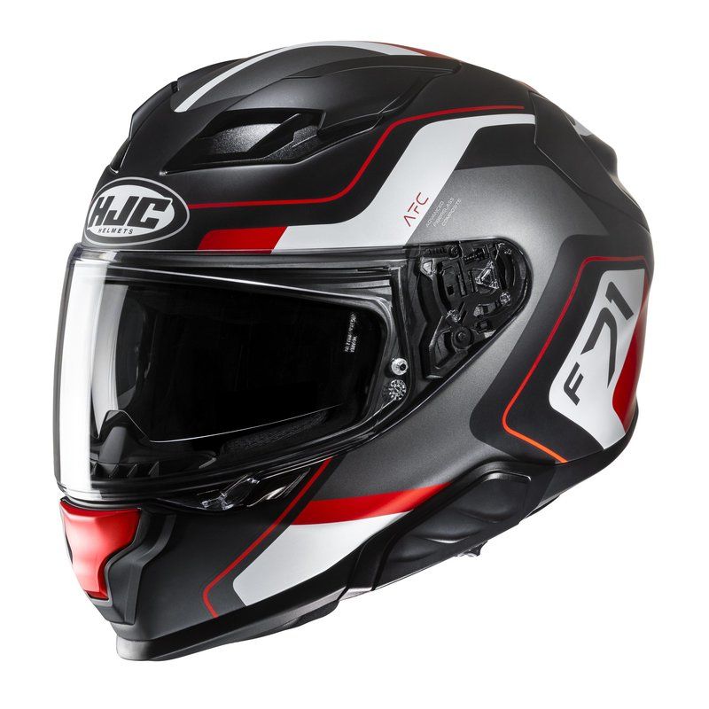 Kask HJC f71 arcan mc1sf czarno-biało-szary m