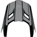 Daszek kasku THOR FLEET BLACKOUT black XS-M