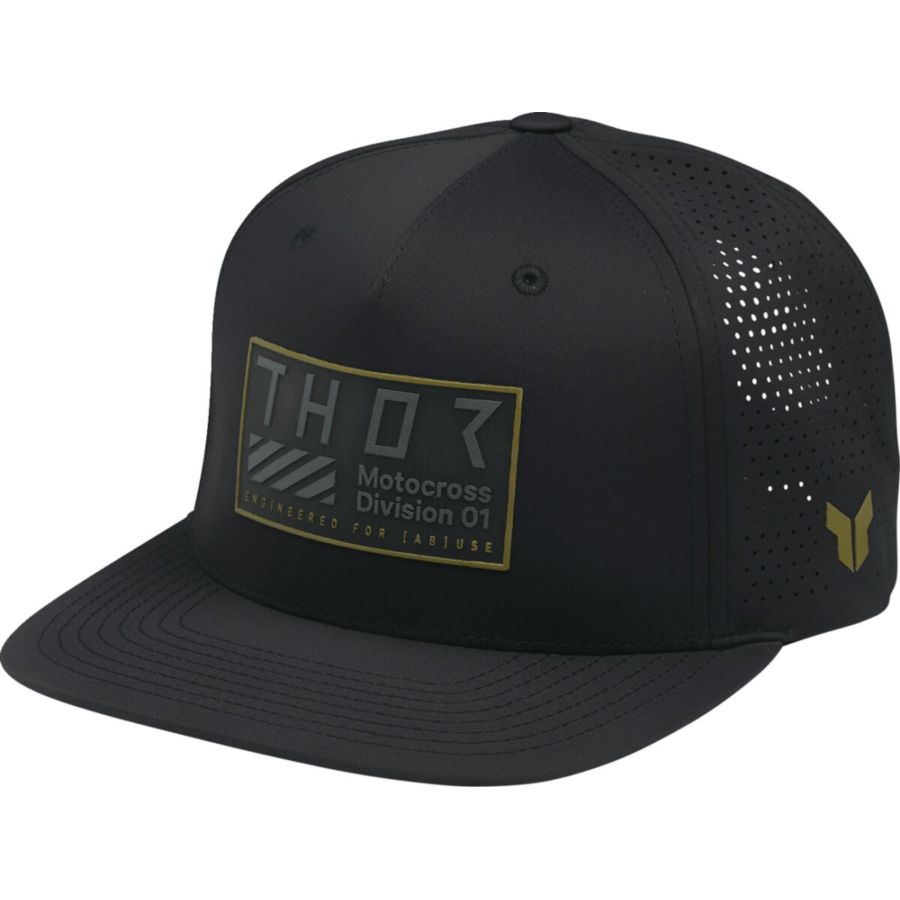 Czapka z daszkiem THOR STAMP black