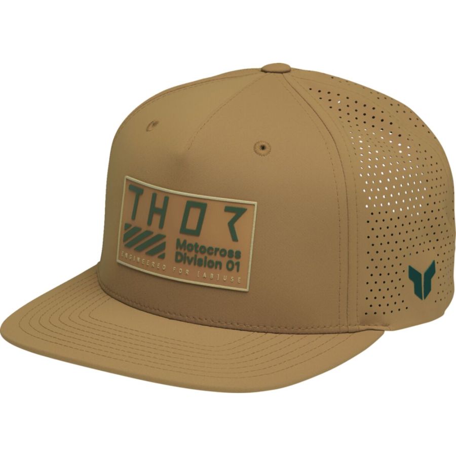 Czapka z daszkiem THOR STAMP caramel