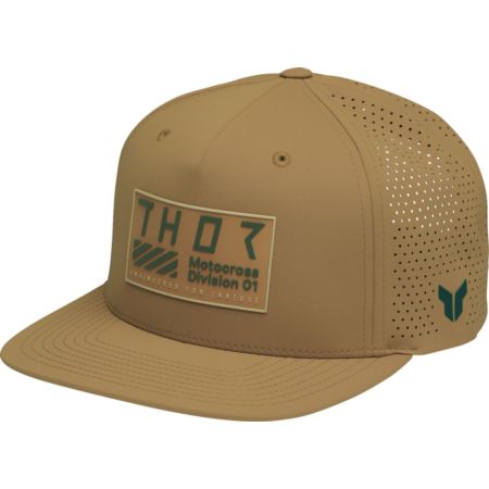 Czapka z daszkiem THOR STAMP caramel