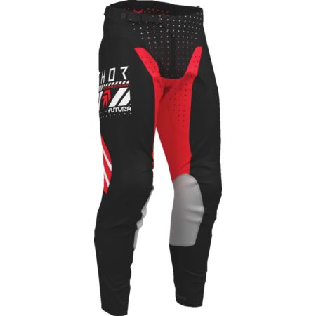 Spodnie THOR LAUNCHMODE FUTURA black/red 28