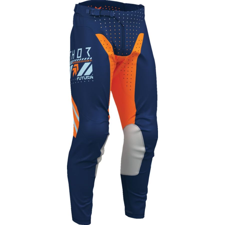 Spodnie THOR LAUNCHMODE FUTURA navy/orange 28