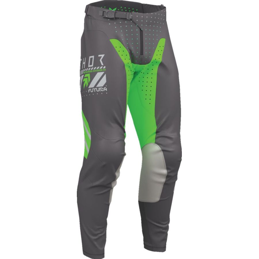 Spodnie THOR LAUNCHMODE FUTURA charcoal/green 28