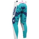 Spodnie THOR LAUNCHMODE BLEACH white/aqua 28