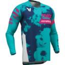 Bluza THOR LAUNCHMODE BLEACH white/aqua S