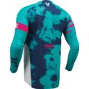 Bluza THOR LAUNCHMODE BLEACH white/aqua S