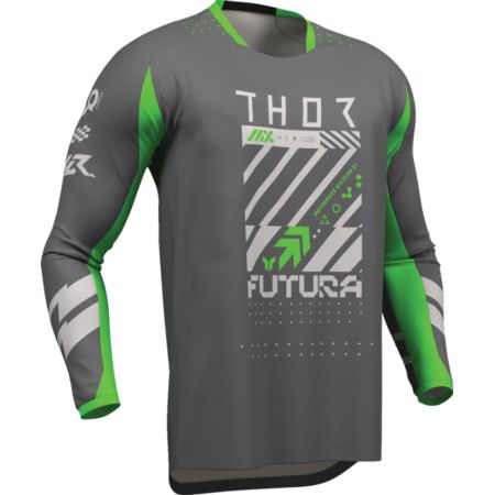 Bluza THOR LAUNCHMODE FUTURA charcoal/green S