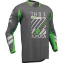 Bluza THOR LAUNCHMODE FUTURA charcoal/green S