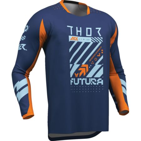 Bluza THOR LAUNCHMODE FUTURA navy/orange S