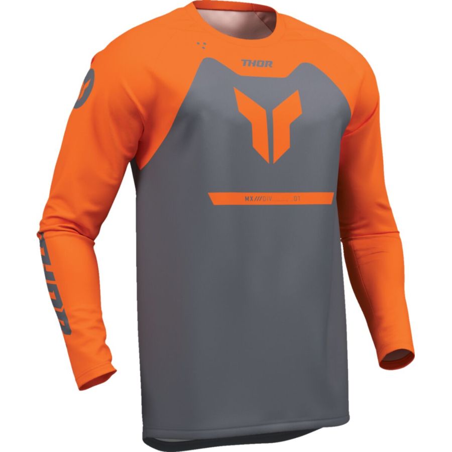 Bluza THOR RIDEMODE MENACE charcoal S