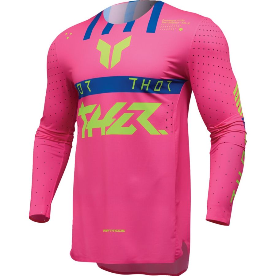 Bluza THOR SPORTMODE FLITE pink/blue XL Bluza THOR SPORTMODE FLITE pink/blue XL