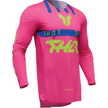 Bluza THOR SPORTMODE FLITE pink/blue XL