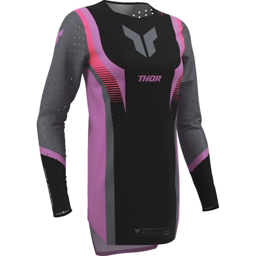 Bluza damska THOR SPORTMODE VELOCITY blk/orch XS