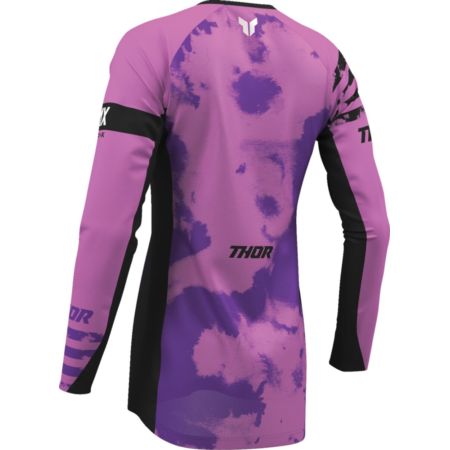 Bluza damska THOR LAUNCHMODE BLEACH blk/orch XS
