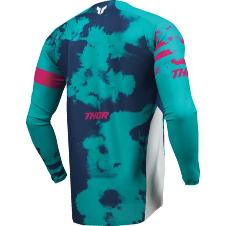 Bluza młodzieżowa THOR LAUNCHMODE BLEACH wh/aq 2XS
