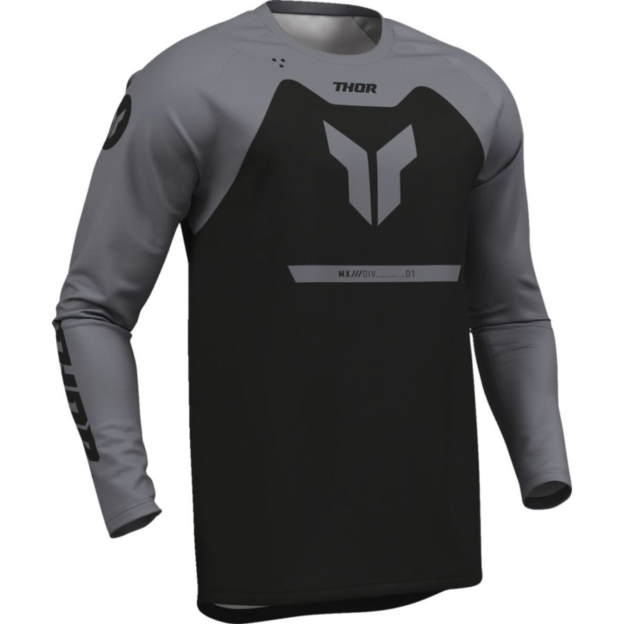 Bluza młodzieżowa THOR RIDEMODE MENACE YTH blk 2XS
