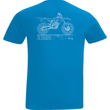 T-shirt młodzieżowy THOR BLUEPRINT cobalt 2T