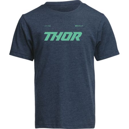 T-shirt młodzieżowy THOR BRAVE petrol blue XS