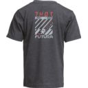 T-shirt młodzieżowy THOR FUTURA charcoal XS
