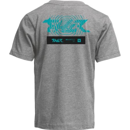 T-shirt młodzieżowy THOR MIND CONTROL HTH gray XS