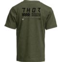 T-shirt młodzieżowy THOR STAMP olive XS