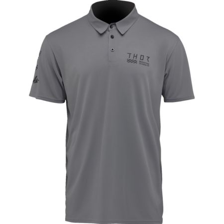 Koszulka polo THOR CORPO gray M