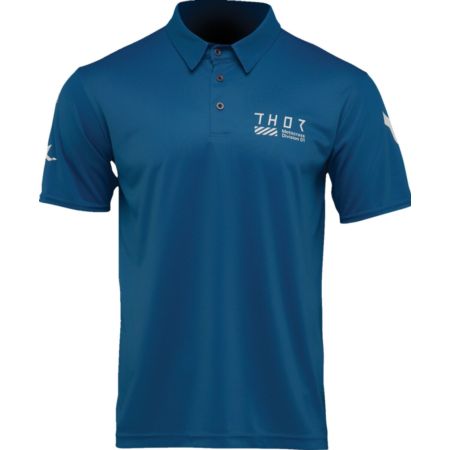 Koszulka polo THOR CORPO storm blue M