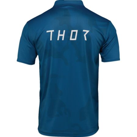 Koszulka polo THOR CORPO storm blue M