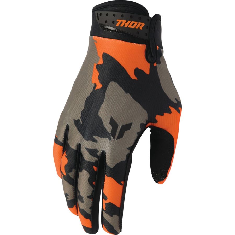 Rękawiczki THOR LAUNCHMODE HUNTER orange/black XS