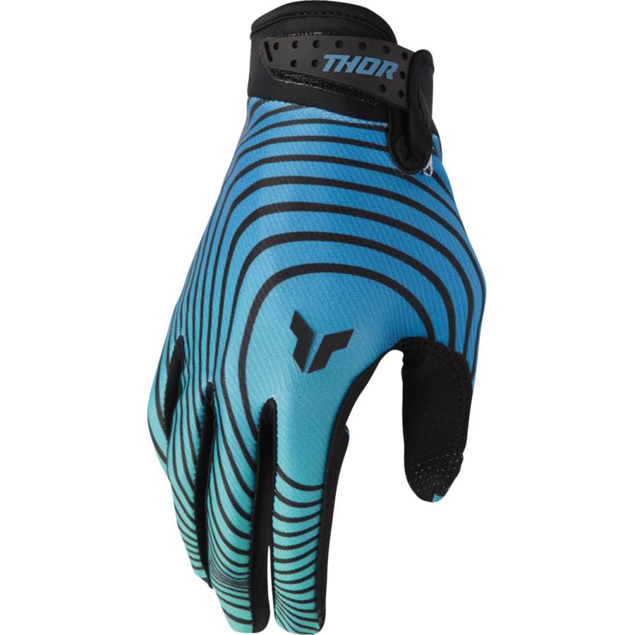 Rękawiczki THOR LAUNCHMODE IDENTITY teal/black XS