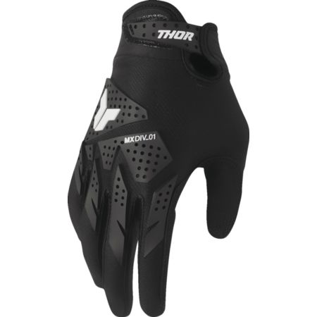 Rękawiczki damskie THOR LAUNCHMODE XP black S