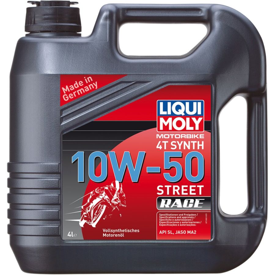 Olej silnikowy 4T 10w50 syntetyczny LIQUI MOLY 4l