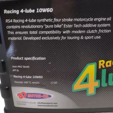 Olej silnikowy BO 4 lube 10w60 4l