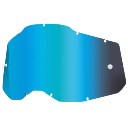 Szybka 100% 2 lustrzana niebieska p.