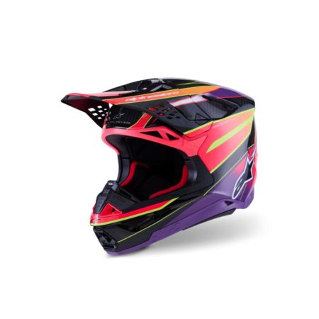 Kask ALPINESTARS SUPERTECH M10 pnk/vio/yllw 2XL