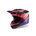 Kask ALPINESTARS SUPERTECH M10 pnk/vio/yllw 2XL