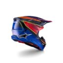 Kask ALPINESTARS SUPERTECH M10 ERA blu/rd/yllw 2XL