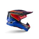 Kask ALPINESTARS SUPERTECH M10 ERA blu/rd/yllw 2XL