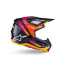 Kask ALPINESTARS SUPERTECH M7 RISE bk/yllw/pnk 2XL