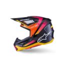 Kask ALPINESTARS SUPERTECH M7 RISE bk/yllw/pnk 2XL