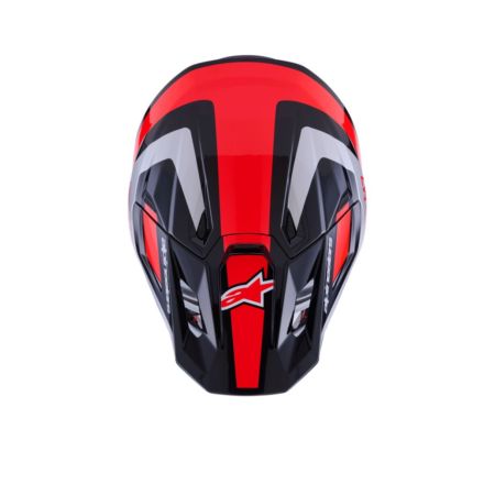 Kask ALPINESTARS SUPERTECH M7 RISE bk/rd/slvr 2XL