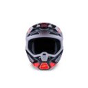 Kask ALPINESTARS SUPERTECH M7 RISE bk/rd/slvr 2XL