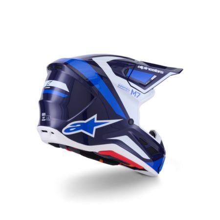 Kask ALPINESTARS SUPERTECH M7 RISE blue/white 2XL