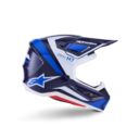 Kask ALPINESTARS SUPERTECH M7 RISE blue/white 2XL