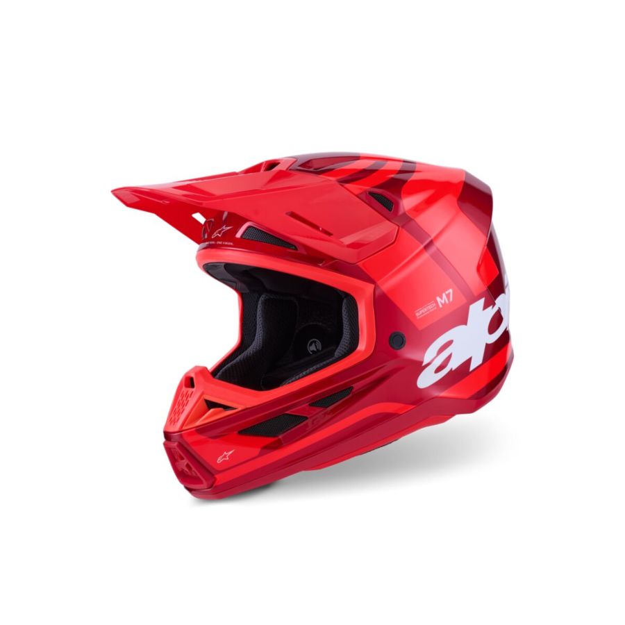 Kask ALPINESTARS SUPERTECH M7 CORE red gloss 2XL
