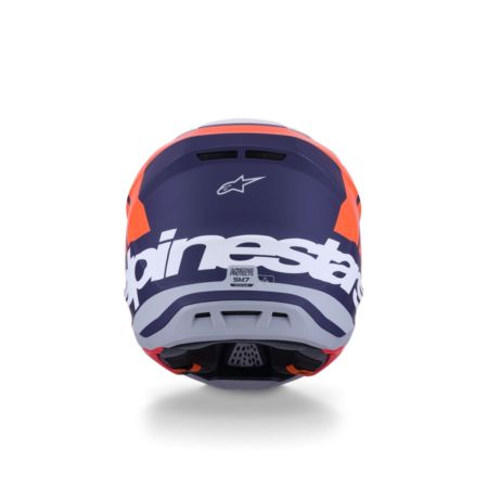 Kask ALPINESTARS SUPERTECH M7 CORE orange/blue 2XL