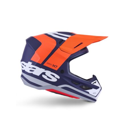 Kask ALPINESTARS SUPERTECH M7 CORE orange/blue 2XL