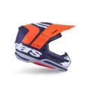 Kask ALPINESTARS SUPERTECH M7 CORE orange/blue 2XL